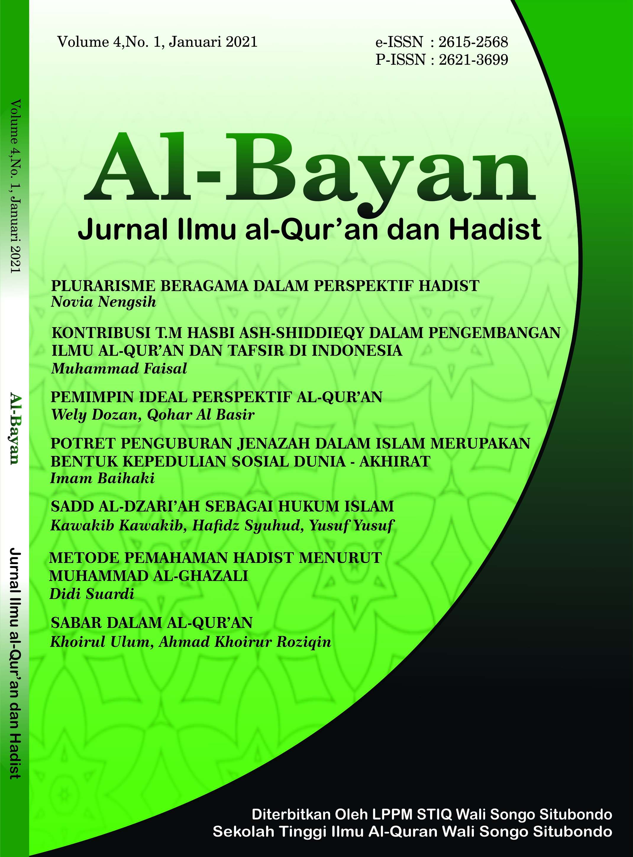 					View Vol. 4 No. 1 (2021): Januari
				